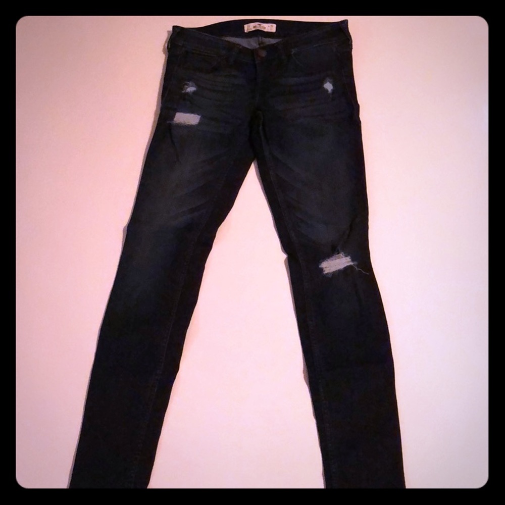 Hollister Women’s Distressed Skinny Jeans